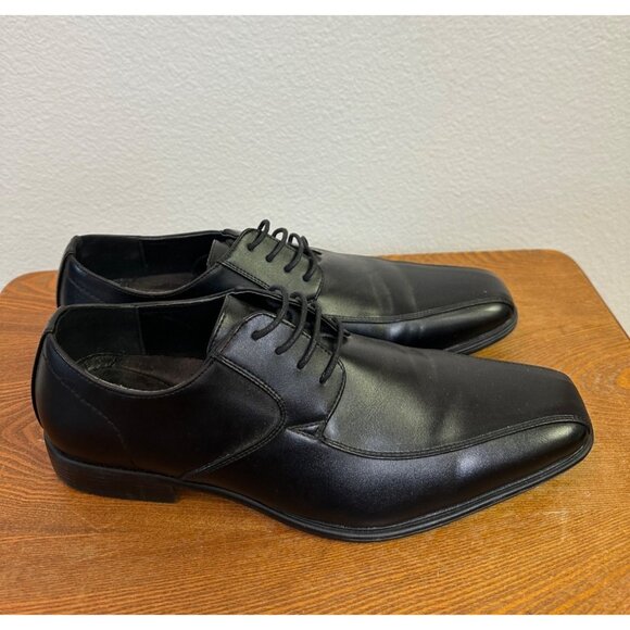 Van Heusen Anthony Line Dress Shoes  Black Size 10 Sku 2702 - Picture 3 of 15